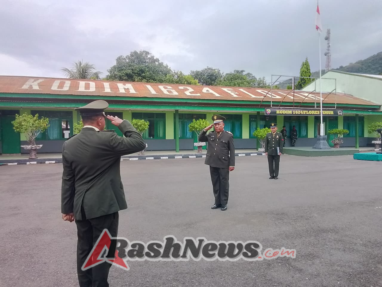 Kodim 1624/Flores Timur Peringati Hari Pahlawan, Tekankan Semangat Juang dan Nasionalisme