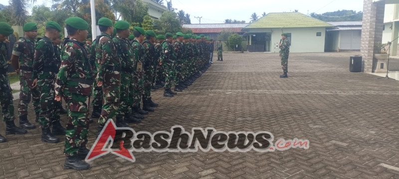 Kodim 1628/KSB Tegaskan Kesiapsiagaan Jelang Pengamanan Rapat Akbar PPS