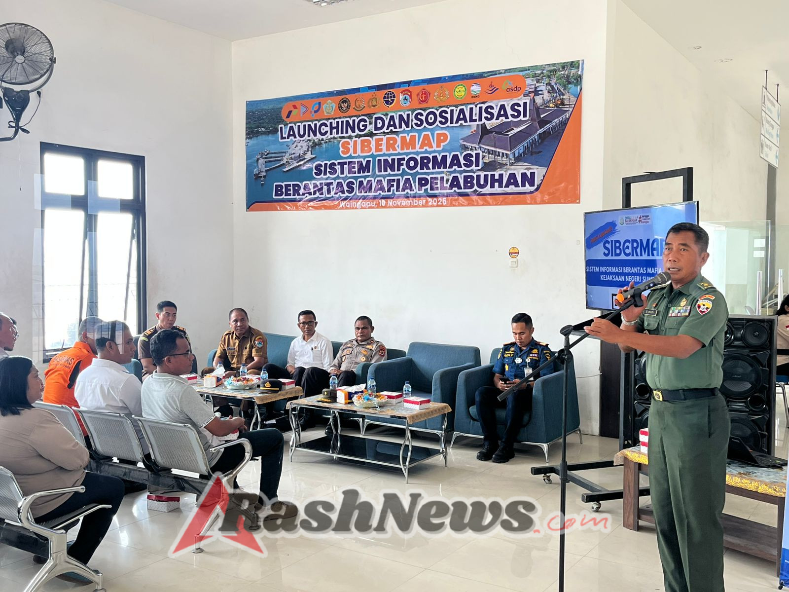 Sinergi TNI dan Kejaksaan: Kodim 1601/ST Dukung Pemberantasan Mafia Pelabuhan Lewat SIBERMAP