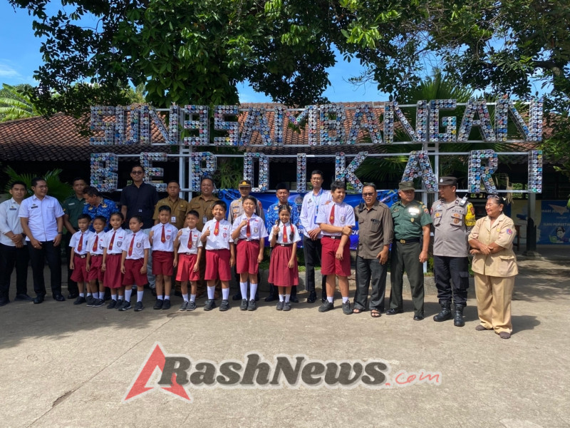 TNI Hadir Dukung Peningkatan Gizi Anak Sekolah di Wilayah Sukasada