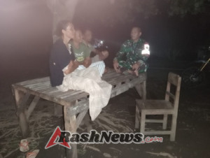 Patroli Kongkow Babinsa Rasabou Berjalan Tertib dan Kondusif