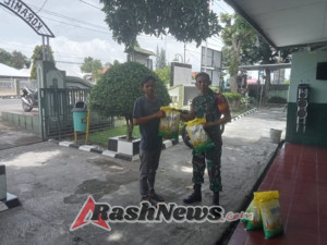 Beras Terjangkau untuk Rakyat, Koramil Alas Wujudkan Kepedulian TNI