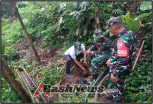 Kodim 1616/Gianyar Wujudkan Lingkungan Bersih dan Asri lewat Program Pembinaan Lingkungan Hidup TA 2025