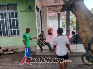Babinsa Koramil 1602-01/Ende Laksanakan Monitoring dan Komsos di Dusun Puumbara, Masyarakat Antusias