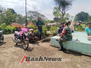 Pemantauan Wilayah dan Komsos Babinsa Koramil 03/Detusoko Berjalan Aman di Ndenggarongge