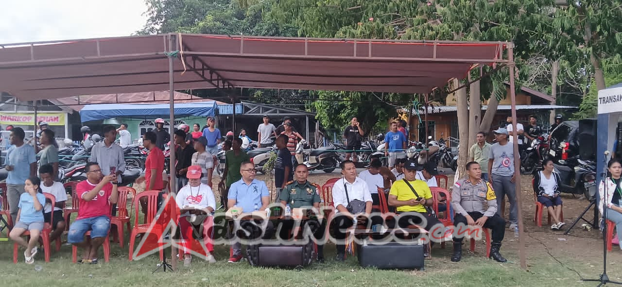 Lettu Inf Rafael Tende Wakili Dandim 1601/Sumba Timur di Penutupan Sepak Bola Antar Umat ke-22