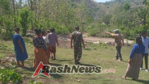 Babinsa Koramil 1618-05/Biut Dampingi Petani Persiapkan Musim Tanam di Biboki Utara