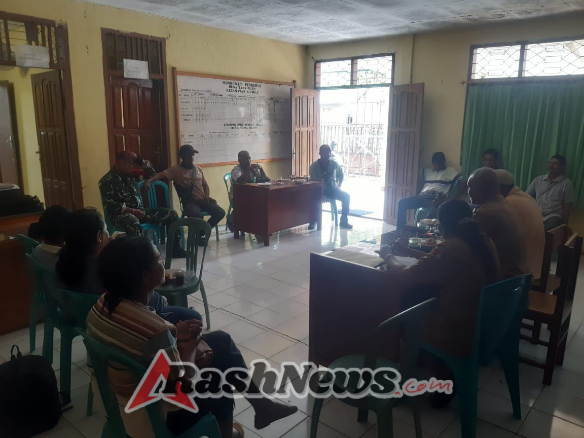 Babinsa koramil 1603-04/Kewapante Dorong Sosialisasi Sebelum Penyerahan Tanah Adat untuk KDMP