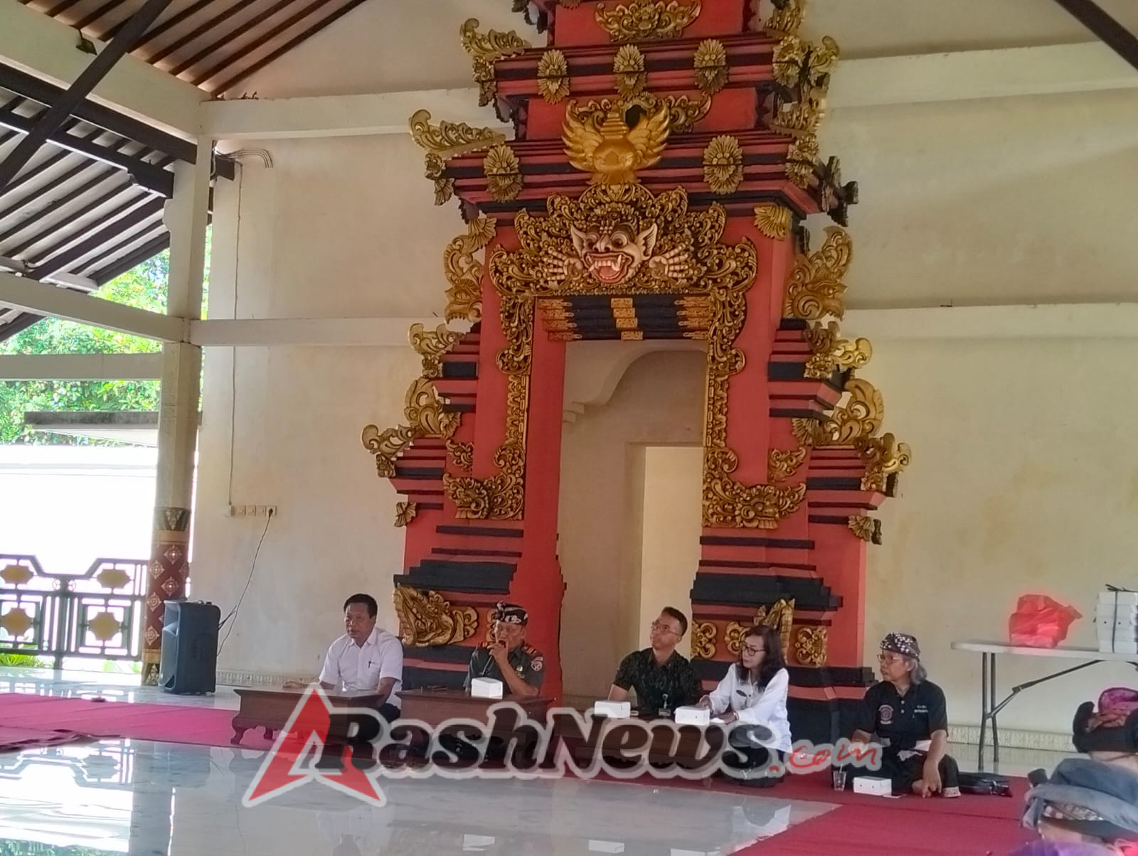 Ceramah keormasan, Danramil 1623-01/Karangasem sebagai Narasumber wawasan kebangsaan dan bela Negara.