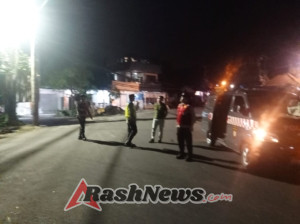 Antisipasi Kejahatan Dimalam Hari Personil Polsek Bebandem Melaksanakan Kegiatan Patroli Blue Light.