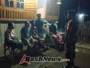 Babinsa Serda Edy Ajak Generasi Muda Monta Jauhi Narkoba dan Minuman Keras