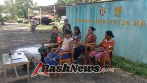 Dukung Program Ketahanan Pangan dan Air, Babinsa Bajawa Laksanakan Zoom Meeting Pompa Hidram