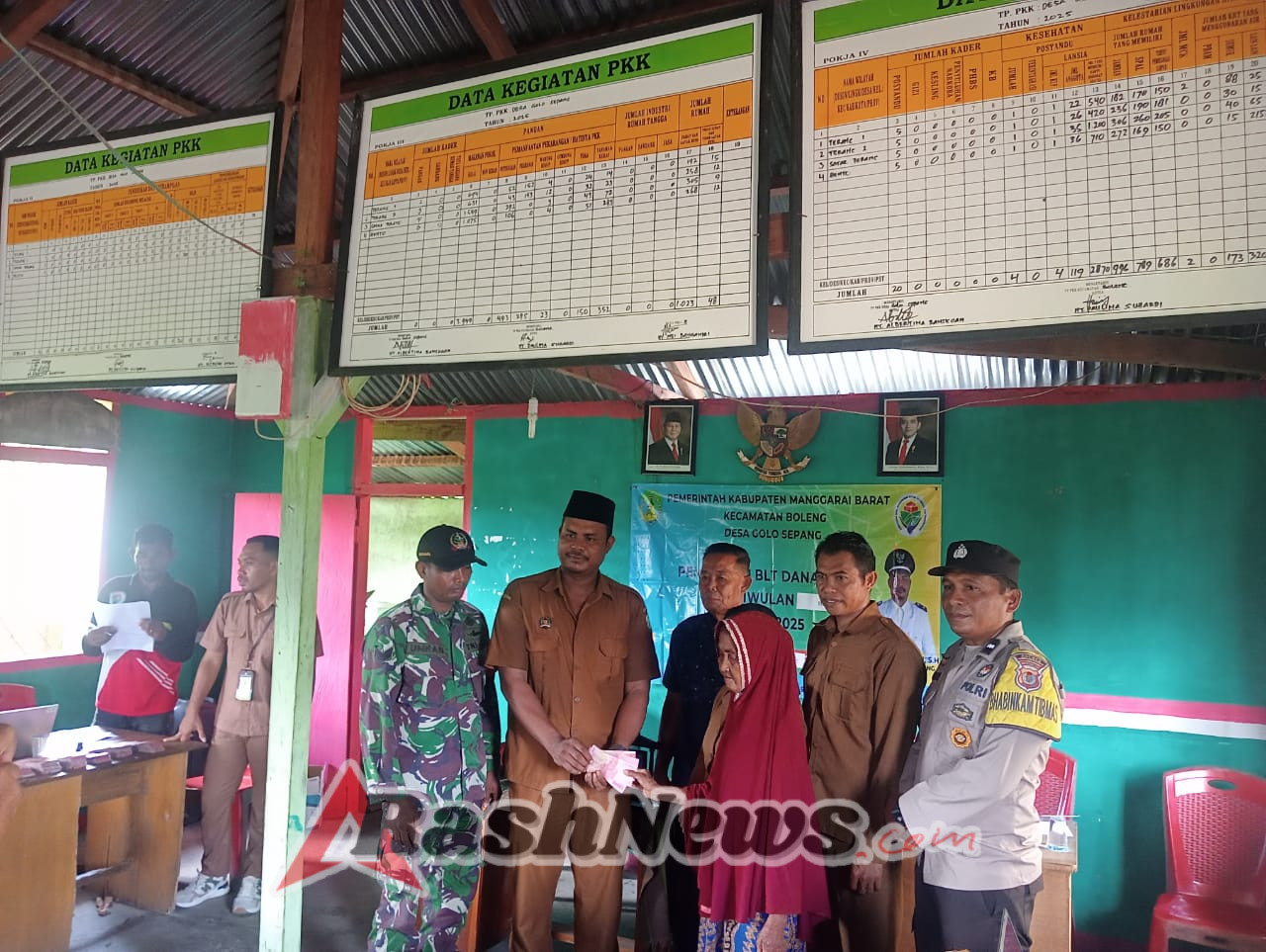Dipimpin Serda Komang Sugito, Tiga Personel Koramil Lembor Amankan Wilayah dari Potensi Kerawanan
