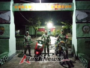 Dipimpin Serda Komang Sugito, Tiga Personel Koramil Lembor Amankan Wilayah dari Potensi Kerawanan