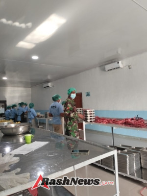 Koptu Mesak Foeh Dukung Program Makan Bergizi Gratis di Kecamatan Pantai Baru