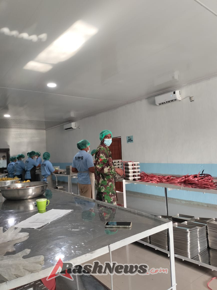 Koptu Mesak Foeh Dukung Program Makan Bergizi Gratis di Kecamatan Pantai Baru