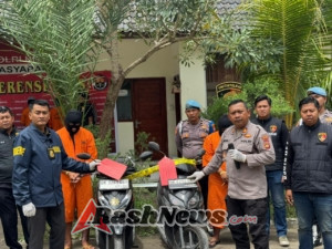 Polsek Nusa Penida Gelar Konferensi Pers, Empat Kasus Kriminalitas Berhasil Diungkap Polsek Nusa Penida.