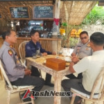Kapolsek Kediri Melaksanakan Sambang dan Silaturahmi Kamtibmas di Bali Beach Glamping