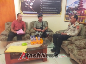 Kapolsek Selemadeg Terima Audiensi Rencana Kegiatan Wisata Galungan