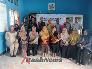 Babinsa dan Forkopimcam Plampang Kompak Dukung Gerakan Orang Tua Asuh Atasi Stunting