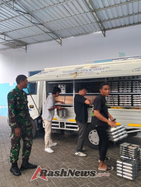 Babinsa Seketeng Aktif Pantau Program Gizi Sekolah, Dorong Pencegahan Stunting di Sumbawa