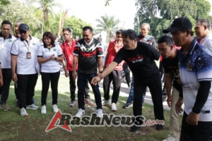 Generasi Muda Antusias Ikuti Lomba Permainan Tradisional di Taman Bung Karno Tabanan