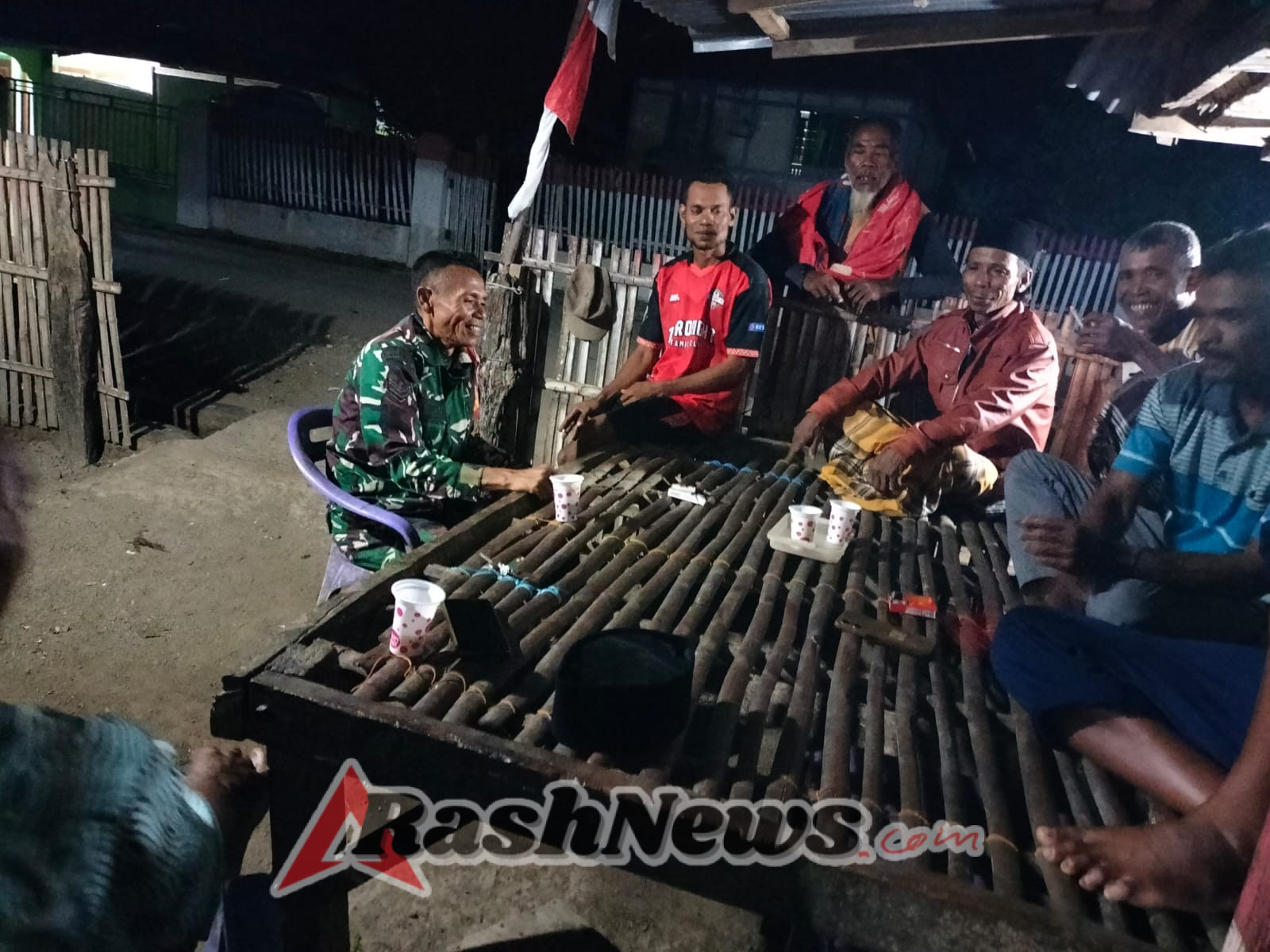 Babinsa Desa Kaboro Ingatkan Warga Jauhi Miras dan Narkotika demi Keamanan Desa