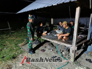 Koramil 1607-07/Lunyuk Ajak Masyarakat Bersinergi Jaga Keamanan Lingkungan