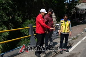 Respons Cepat Pemkab Tabanan, Wabup Dirga Turun Langsung Pastikan Keamanan Infrastruktur di Kediri