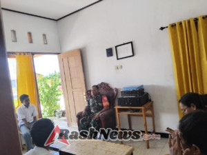 Babinsa Taloetan Tekankan Pentingnya Sikap Tanggung Jawab Siswa
