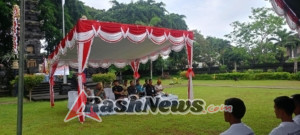 Kapten Inf I Wayan Jaya Antara jadi narasumber materi jiwa Nasionalisme dan bela Negara kepada duta Pancasila