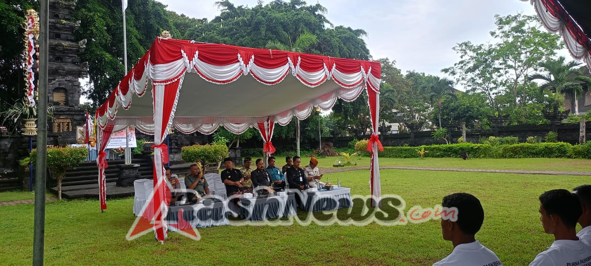 Kapten Inf I Wayan Jaya Antara jadi narasumber materi jiwa Nasionalisme dan bela Negara kepada duta Pancasila