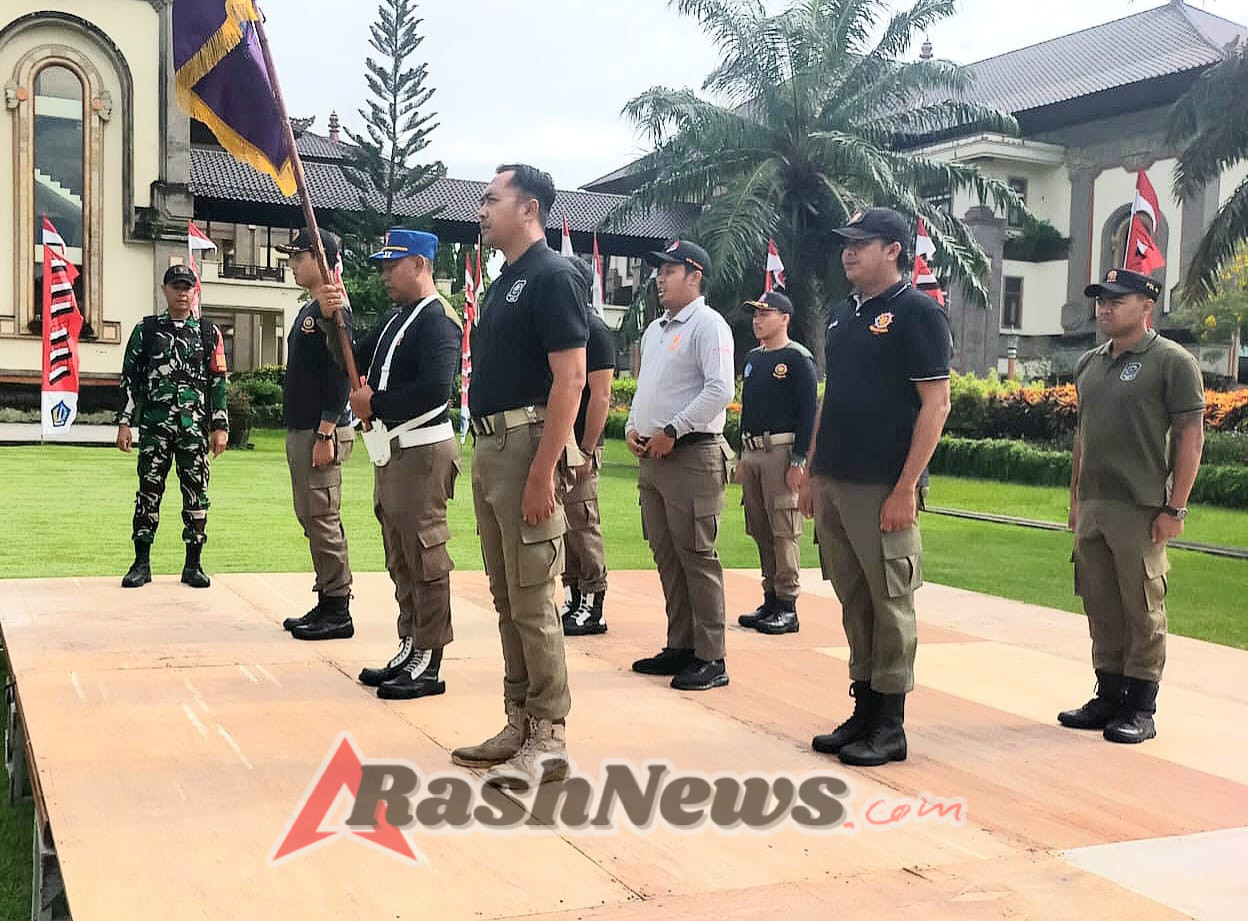 Gandeng Bibinsa, Satpol PP Badung Gelar Pelatihan Intensif Sambut HUT Mangupura