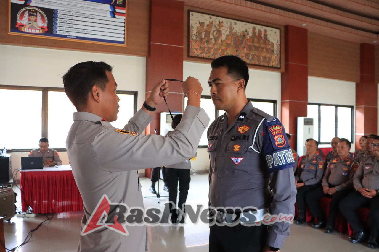Polres Klungkung Gelar Latihan Pra Operasi “Ops Zebra Agung 2025”