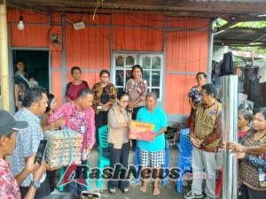 Sinergi Pemerintah dan TNI–Polri, Bantuan Disalurkan kepada Korban Musibah di Kelurahan Tetandara