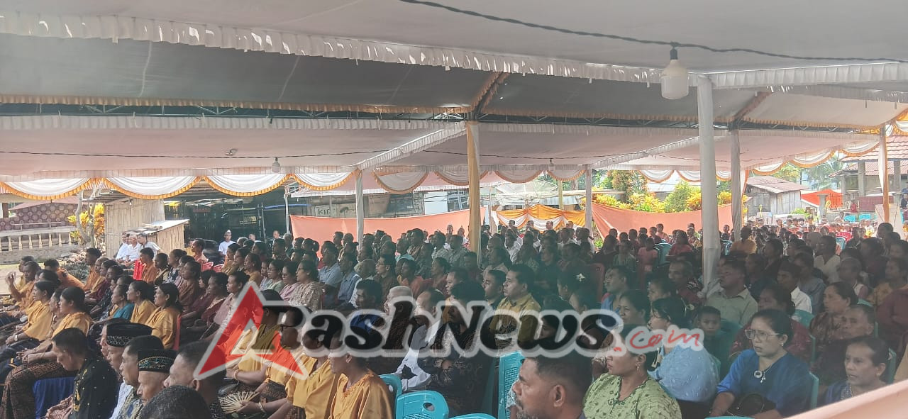 Kehadiran Babinsa Ciptakan Rasa Aman saat Misa Tahbisan Imamat di Desa Nuamulu