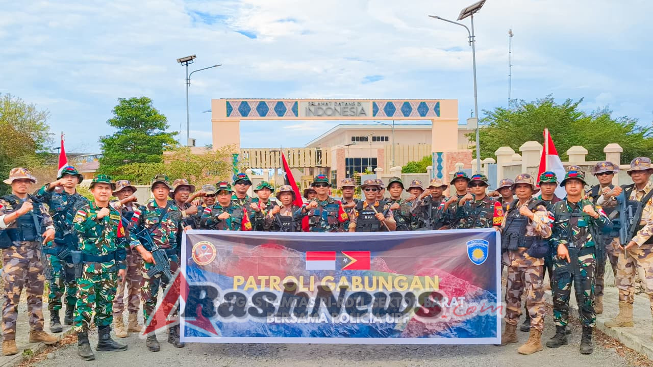 Satgas Pamtas Yonarhanud 2 Kostrad Patroli Gabungan, Kuatkan Keamanan Perbatasan