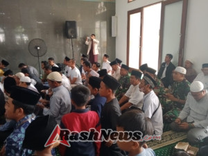 Wakili Komandan Kodim 1628/KSB, Kapten Samsul Syupriadi Berperan Sentral Jaga Kekhidmatan dan Keamanan Tabligh Akbar KSB
