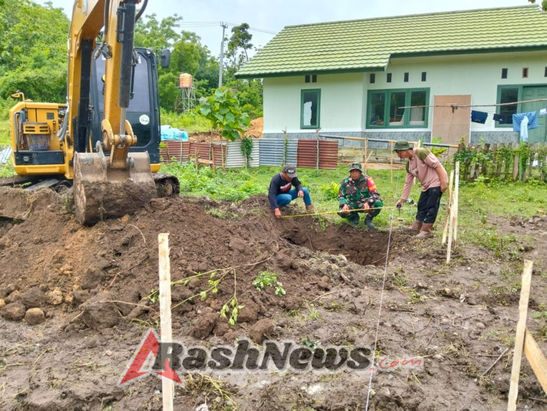 Serda Sukardin Kawal Pembangunan Koperasi Merah Putih di Desa Belo
