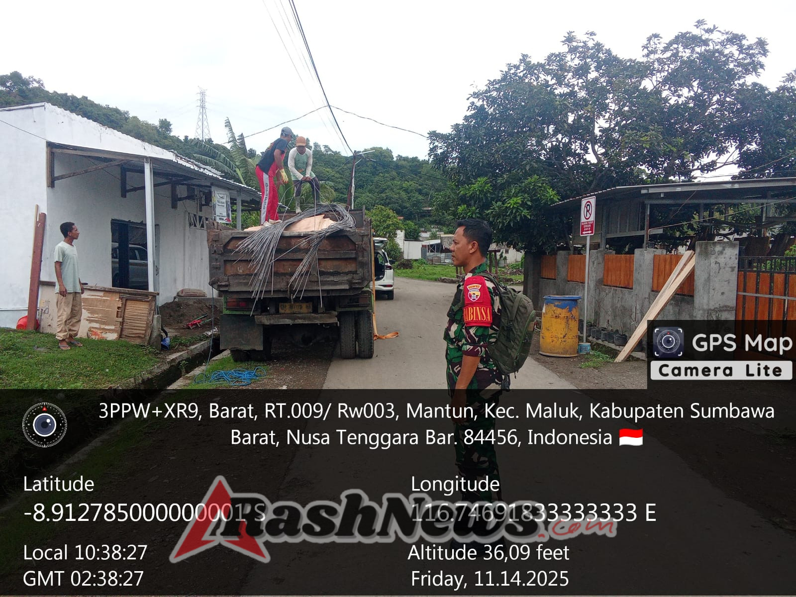 Tahap Fondasi Dimulai, KDKMP Desa Mantun Masuki Progres Pekerjaan Perdana