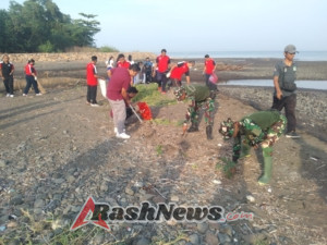 Kodim 1609/Buleleng Laksanakan Program Pembinaan Lingkungan Hidup TA 2025: 250 Peserta Bersihkan Muara Sungai dan Tanam 1.000 Pohon di Pantai Kerobokan