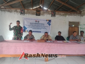 Musdesus KDMP dan Perubahan APBDes 2025 Berlangsung di Waimbidi, Babinsa Turut Kawal