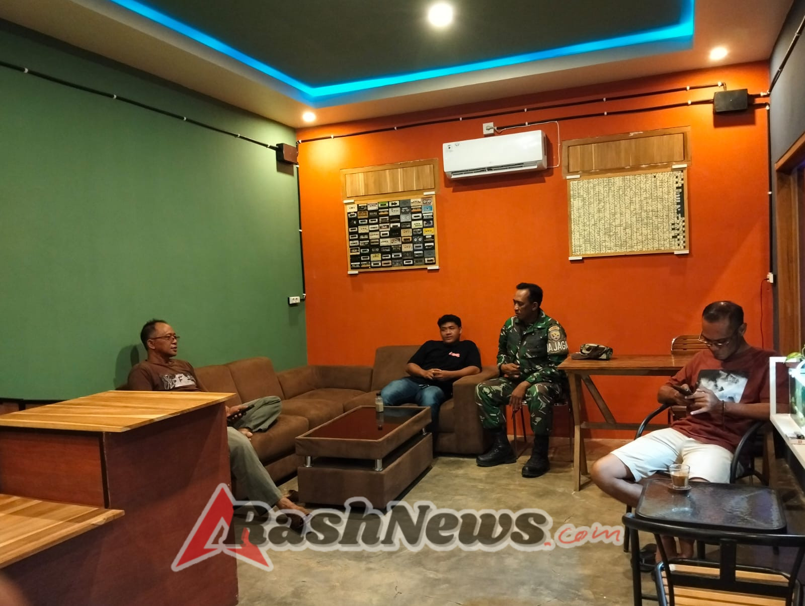 Wilayah Tetap Kondusif, Patroli Malam Koramil Seteluk Dapat Apresiasi Warga