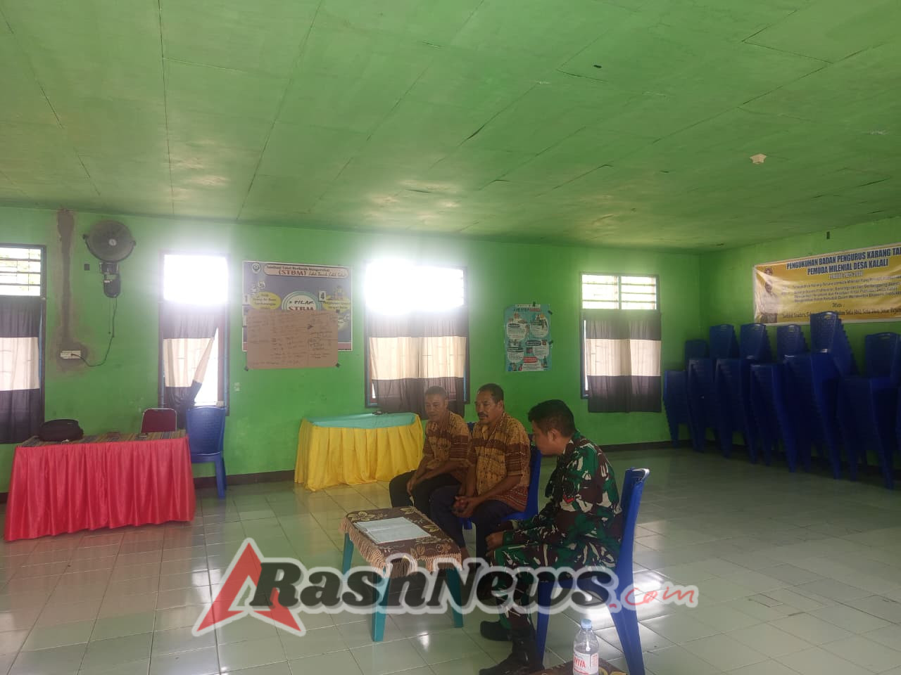 Pemerintah Desa Kalali Didampingi TNI Verifikasi Lahan Koperasi