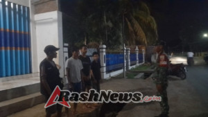 Desa Tente, Renda, Cenggu, dan Ragi Jadi Fokus Patroli Siskamling Koramil Woha
