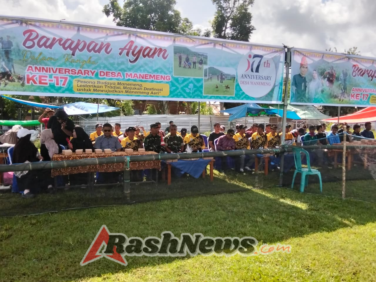 Budaya Berpacu Ayam Digelar di Manemeng, Kehadiran TNI Perkuat Kemanunggalan
