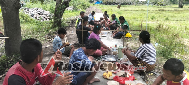 Desa Ranokolo Selatan Aman dan Nyaman Berkat Kegiatan Pamwil Babinsa Koramil 1602-04
