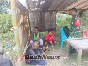 TNI Hadir di Tengah Masyarakat: Babinsa Monitoring Wilayah Desa Kelisamba