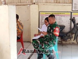 Tingkatkan Kondusivitas, Babinsa Alok Aktif Jalin Komunikasi dengan Warga