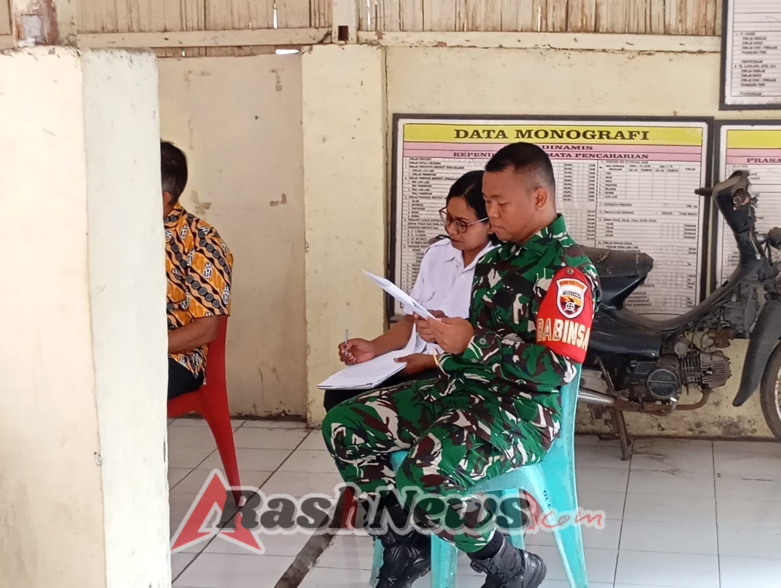Tingkatkan Kondusivitas, Babinsa Alok Aktif Jalin Komunikasi dengan Warga